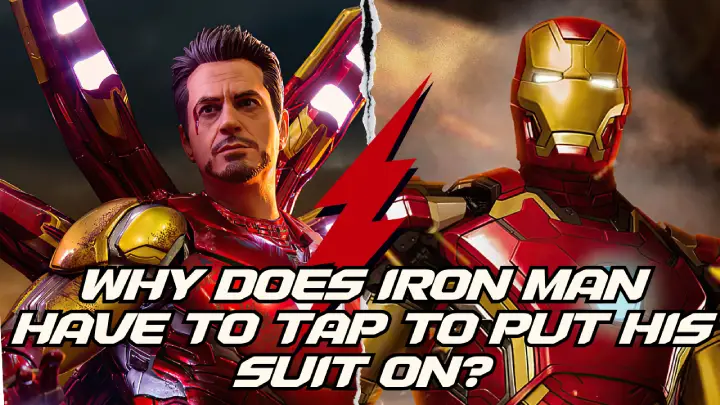 Why Does Iron Man Have to Tap to Put His Suit On?